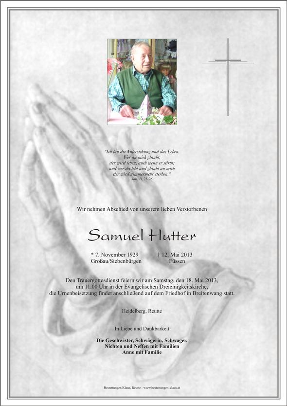Samuel Hutter
